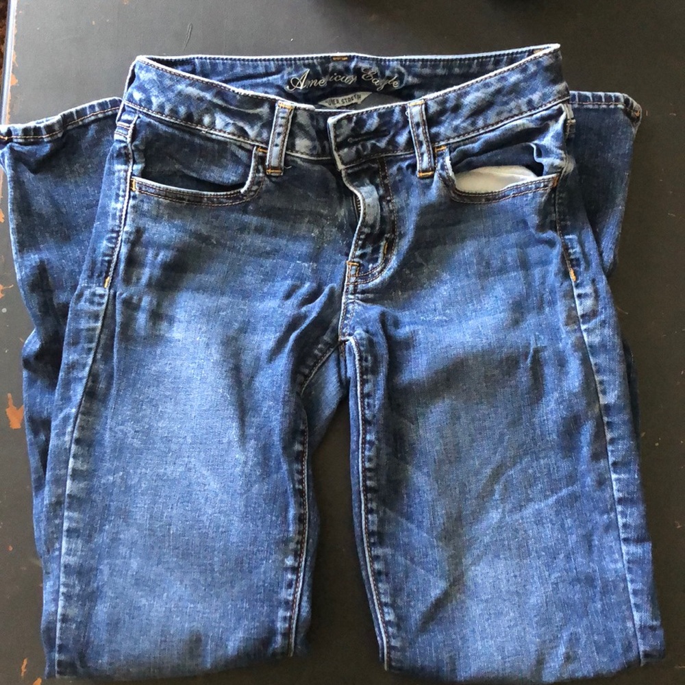 🌷10 for $25🌷 AEO acid washed- 6 long jegging